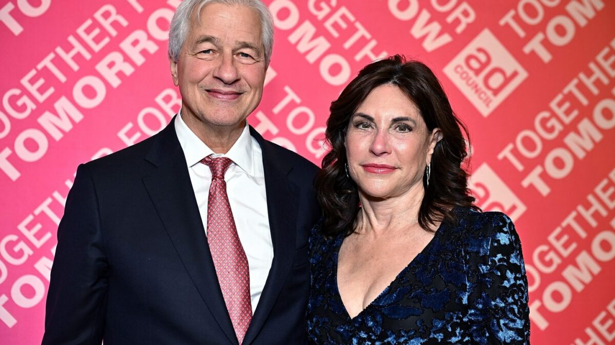Photo of Jamie and Judith Dimon