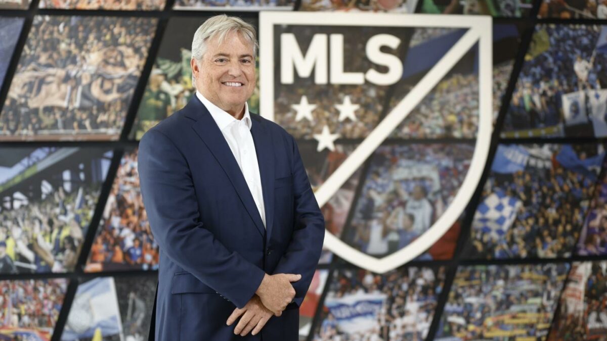 Larry Berg has been named the new commissioner of Major League Soccer.
