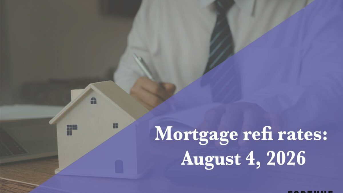 Current refi mortgage rates report for Aug. 4, 2026